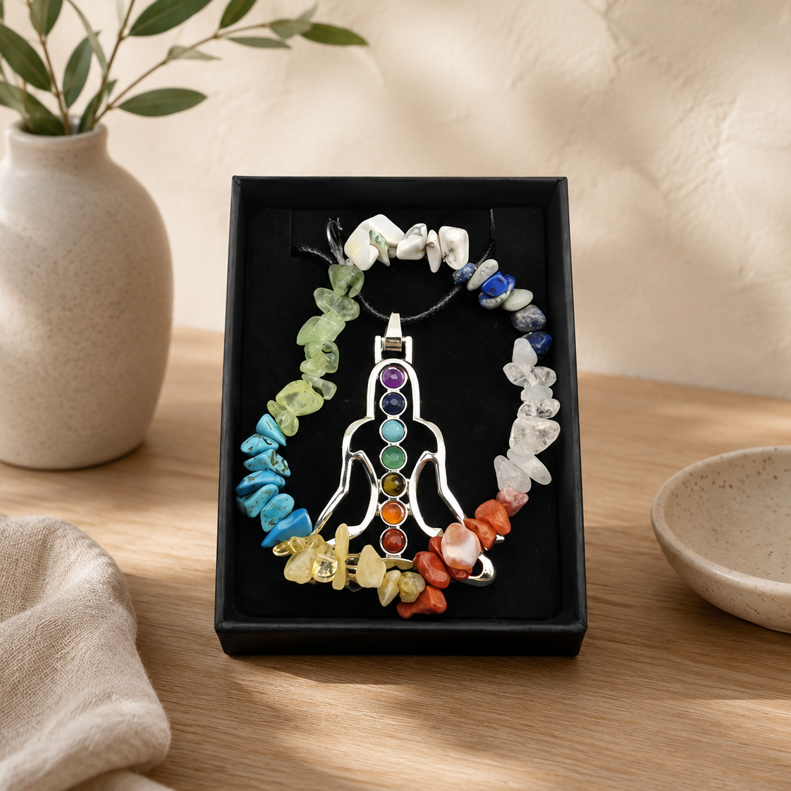 Pendant Necklace & Bracelet Gift Set