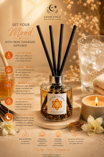 Sacral Chakra Reed Diffuser