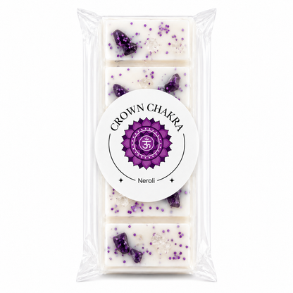 Crown Chakra Reiki Charged Wax Melt - Neroli & Amethyst