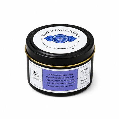 7 Reiki Charged Tin Candles Set