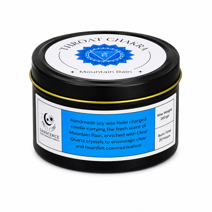 7 Reiki Charged Tin Candles Set