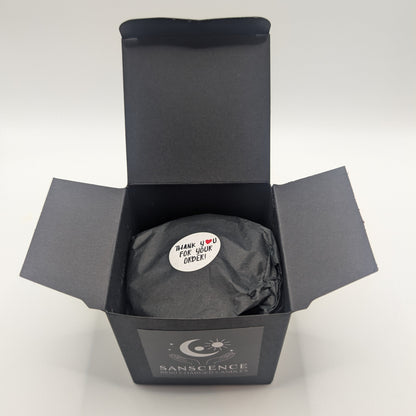 Solar Plexus Chakra Reiki Charged Tin Candle - Honeysuckle & Rose Quartz