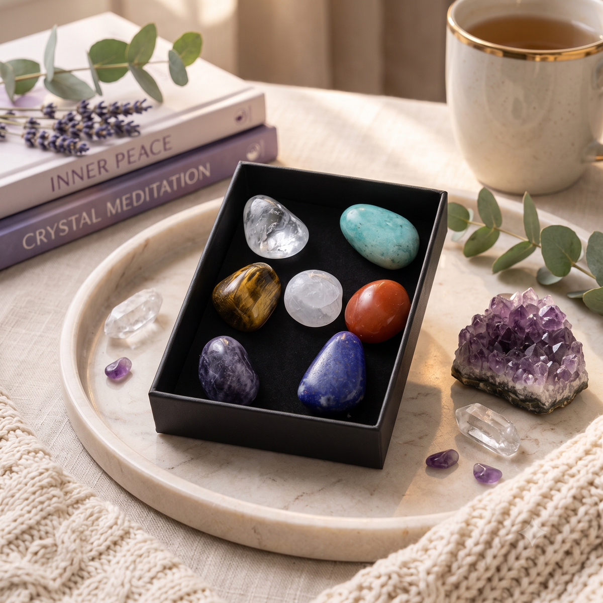 7 Chakra Crystal Box