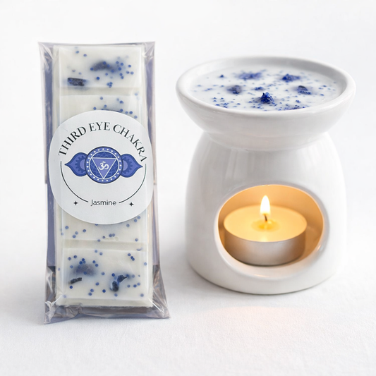 Third Eye Chakra Reiki Charged Wax Melt - Jasmine & Lapis Lazuli
